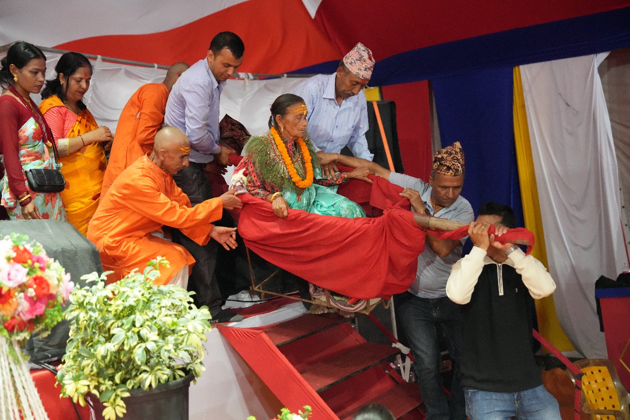 गण्डकी कोटिहोमः बुद्ध पूर्णिमा विशेष समारोह, जेष्ठ नागरिकहरुको चौरासी पूजा