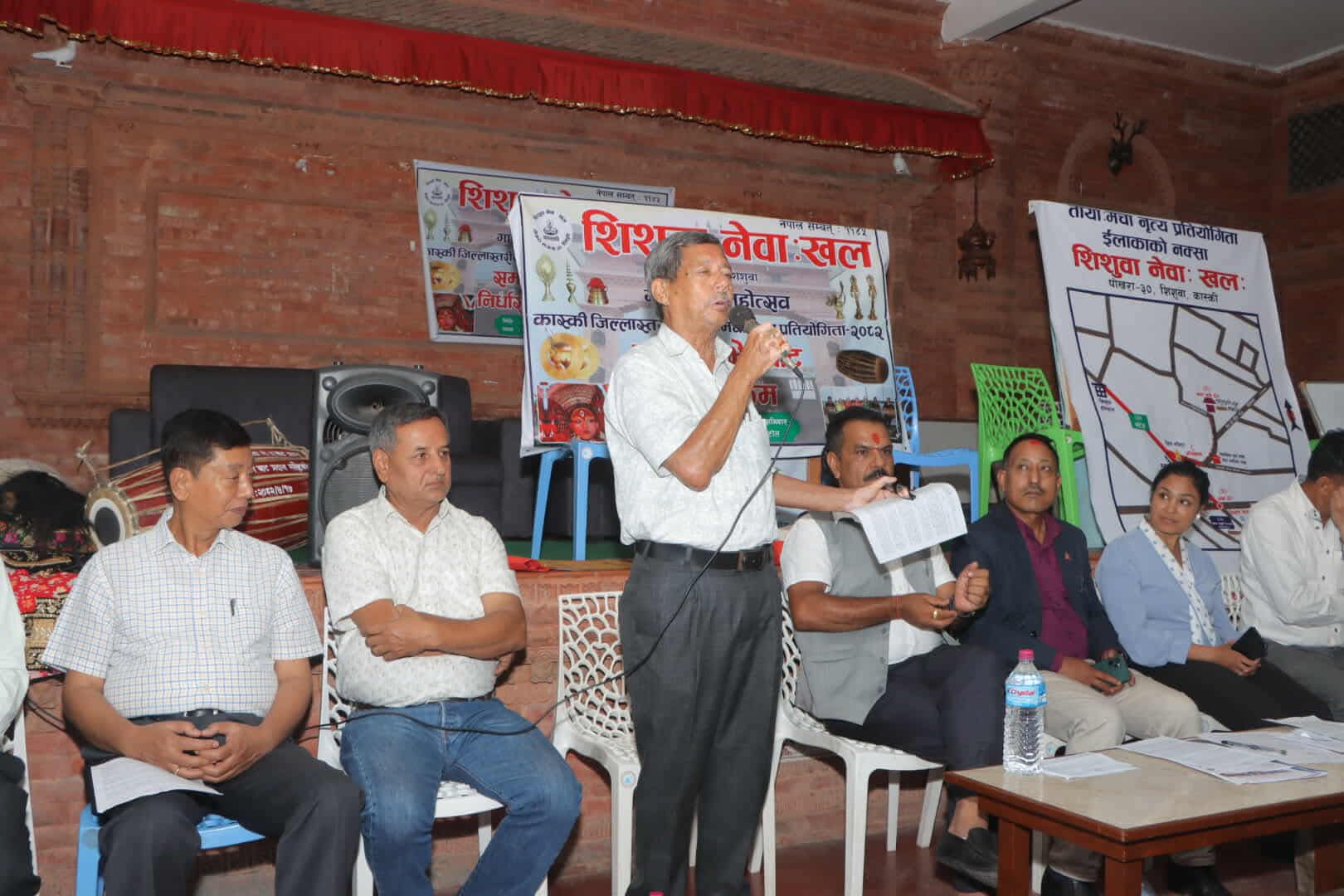 तायाः मचा नृत्य प्रतियोगीता शिशुवामा हुने