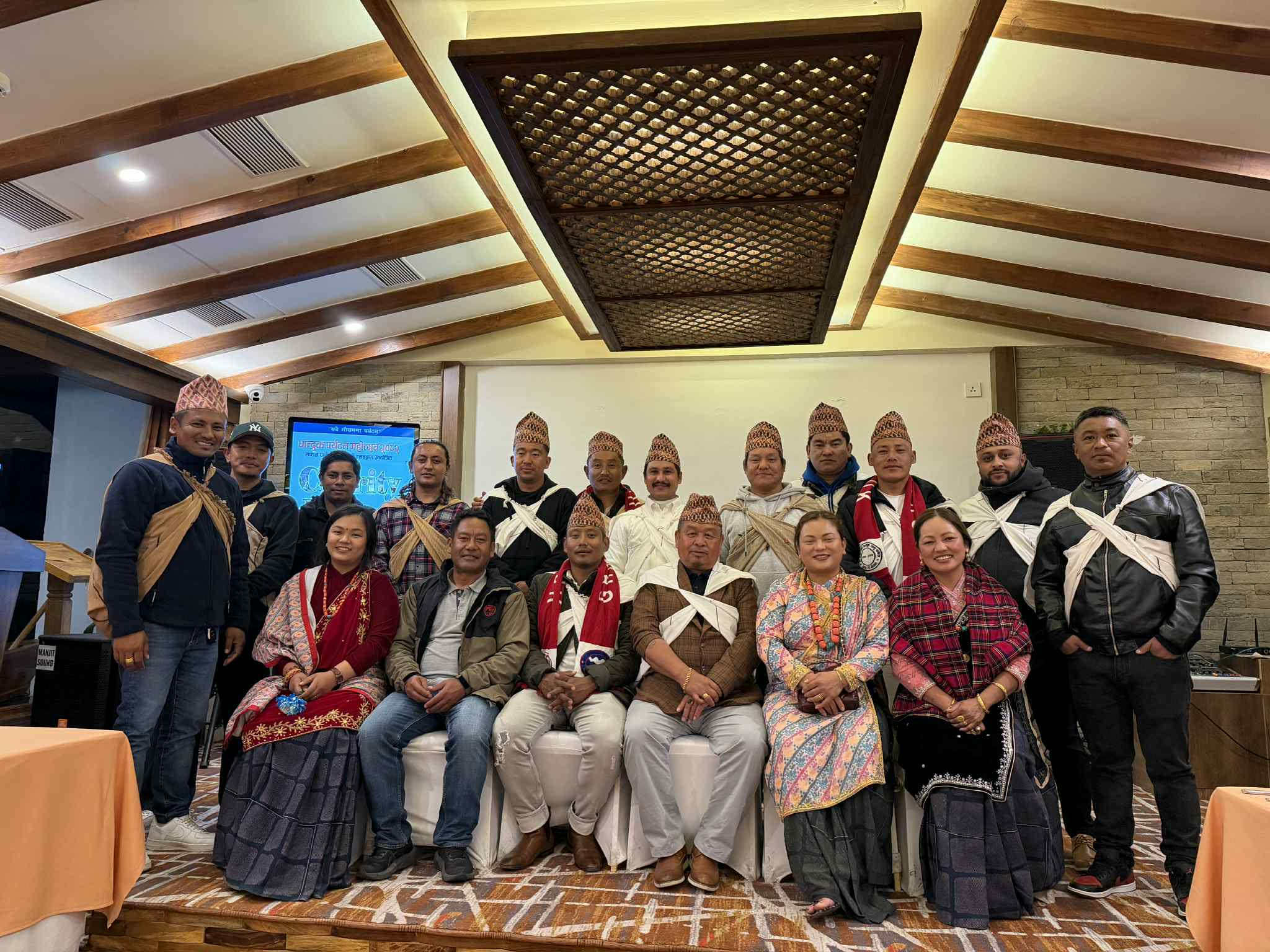 घान्द्रुक पर्यटन महोत्सवको तयारी गर्दै  च्यारिटी डिनर ९ लाख बढी संकलन