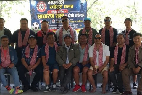 गण्डकी स्पोर्टस क्लबको अध्यक्षमा दीपकराज मुल्मी